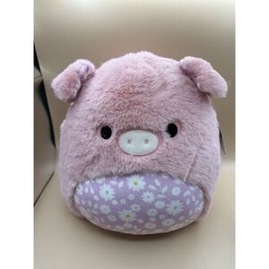 Jazwares Squishmallows Fuzz A Mallows Spring Pink Pig Peter Medium 14" New